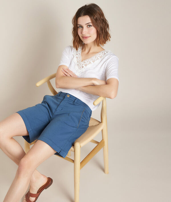 Short en coton recyclé Alma | 1-2-3 Short en coton recyclé Alma PhotoZ | 1-2-3