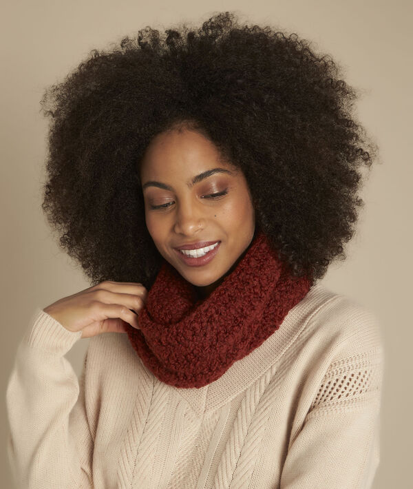 Snood acajou Ginger | 1-2-3 Snood acajou Ginger PhotoZ | 1-2-3
