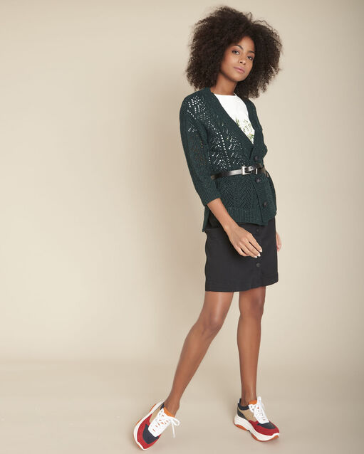 Tee-shirt sérigraphié en coton biologique Canelle (2) - Maison 123