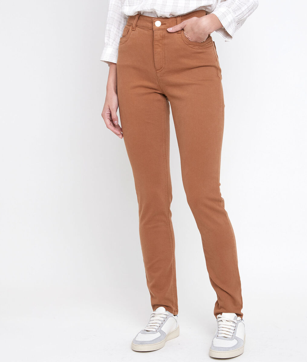 L'iconique slim : jean ocre en coton recyclé Suzy | 1-2-3 L'iconique slim : jean ocre en coton recyclé Suzy PhotoZ | 1-2-3