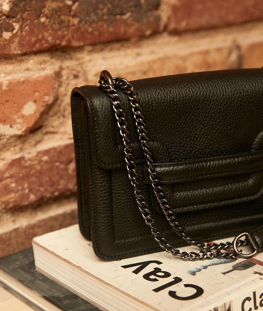 Le mini 123 noir en cuir | 1-2-3 Le mini 123 noir en cuir PhotoZ | 1-2-3
