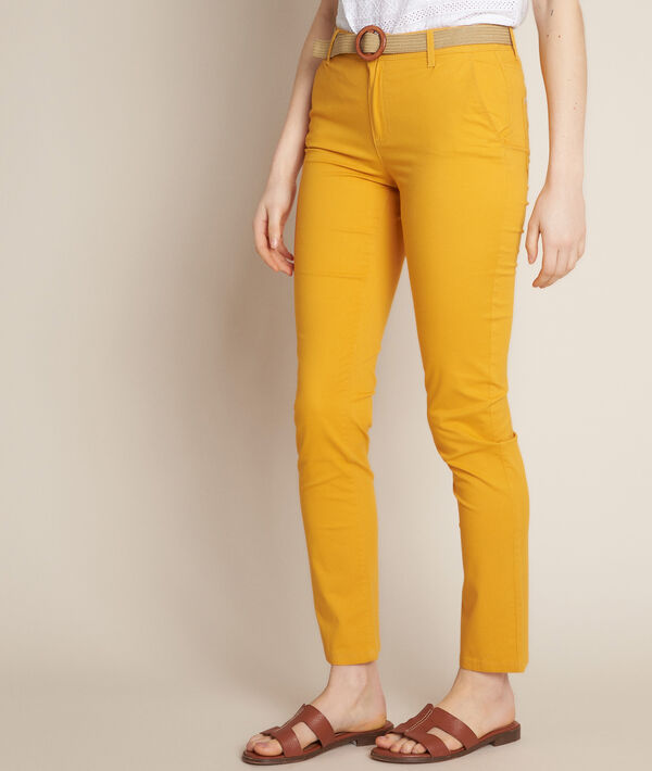 Pantalon chino safran Francis | 1-2-3 Pantalon chino safran Francis PhotoZ | 1-2-3