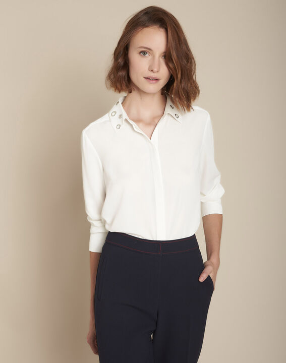 Chemise en polyester recyclé Mila | 1-2-3 Chemise en polyester recyclé Mila PhotoZ | 1-2-3
