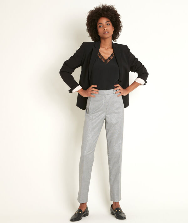 Veste microfibre noire Sarry | 1-2-3 Veste microfibre noire Sarry PhotoZ | 1-2-3