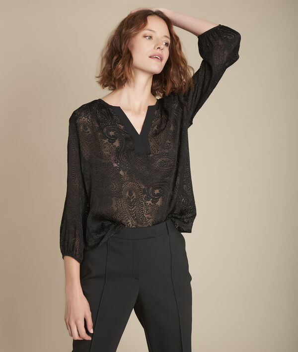 Blouse dévorée Meraviglia | 1-2-3 Blouse dévorée Meraviglia PhotoZ | 1-2-3