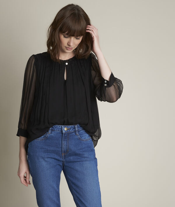 Blouse en soie Emma Louise | 1-2-3 Blouse en soie Emma Louise PhotoZ | 1-2-3