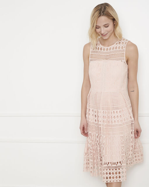 Robe poudre dentelle graphique Honore (1) - Maison 123