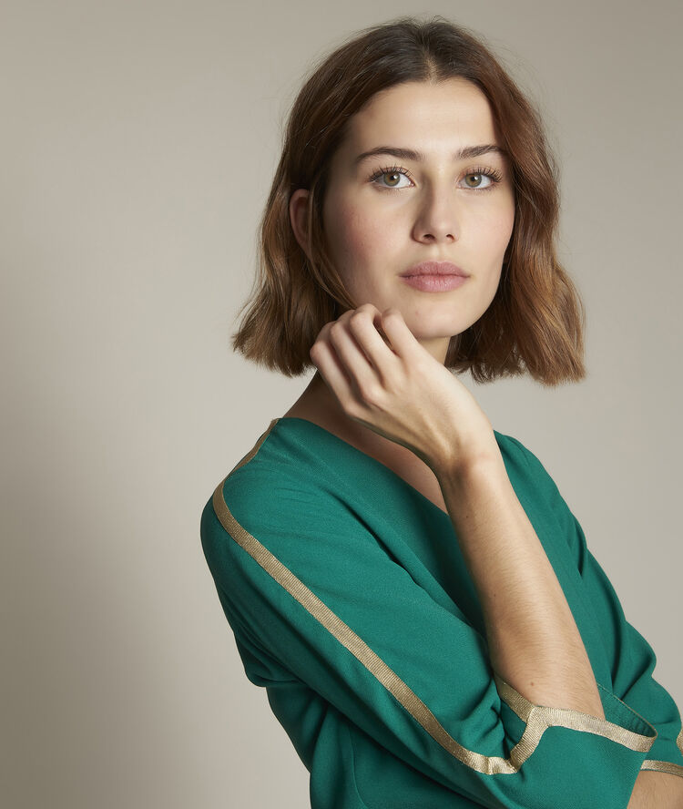 Robe verte clémentine sauge.