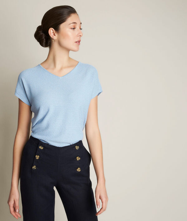 Pull bleu ciel Deria | 1-2-3 Pull bleu ciel Deria PhotoZ | 1-2-3