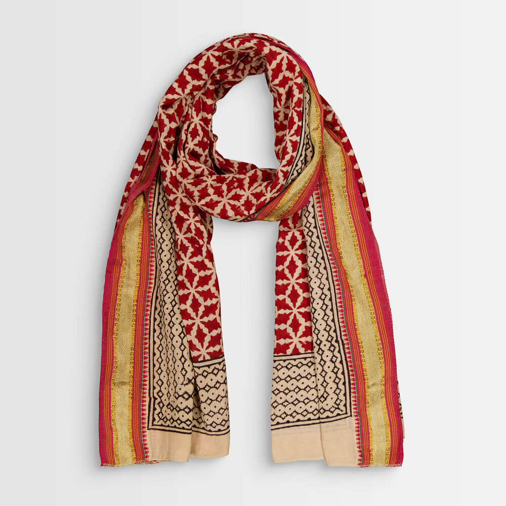 Foulard imprimé goyave bolt goyave.
