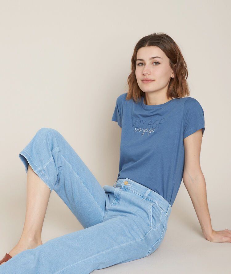 Tee-shirt s&eacute;rigraphi&eacute; rio chlorophylle.