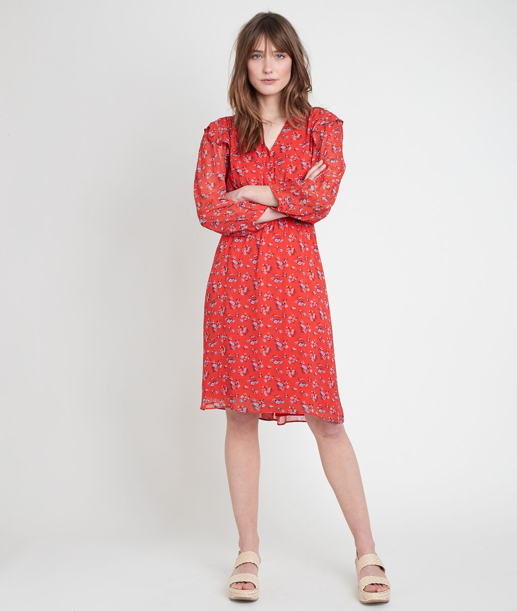 Robe goyave imprimée Livie | 1-2-3 Robe goyave imprimée Livie PhotoZ | 1-2-3
