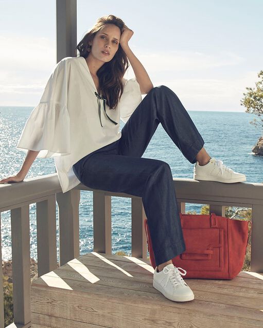 Le numéro 3 - sac iconique corail corail.