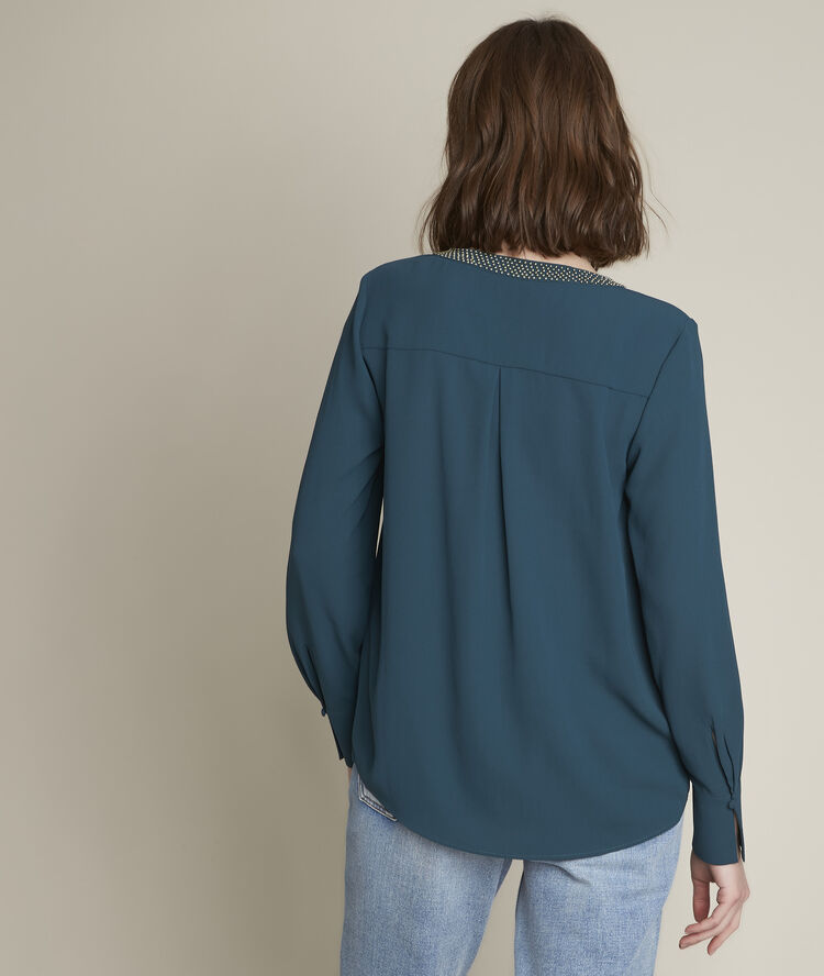 Blouse cyprès en polyester recyclé edana cypres.
