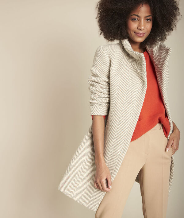 Pull cachemire tomette Fog | 1-2-3 Pull cachemire tomette Fog PhotoZ | 1-2-3