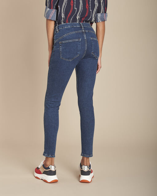 L'audacieux skinny brut sally indigo fonce.