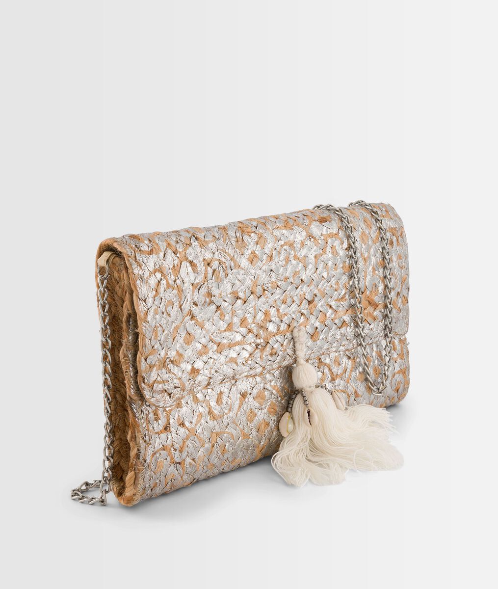 Pochette en jute imprimé Darlene | 1-2-3 Pochette en jute imprimé Darlene PhotoZ | 1-2-3