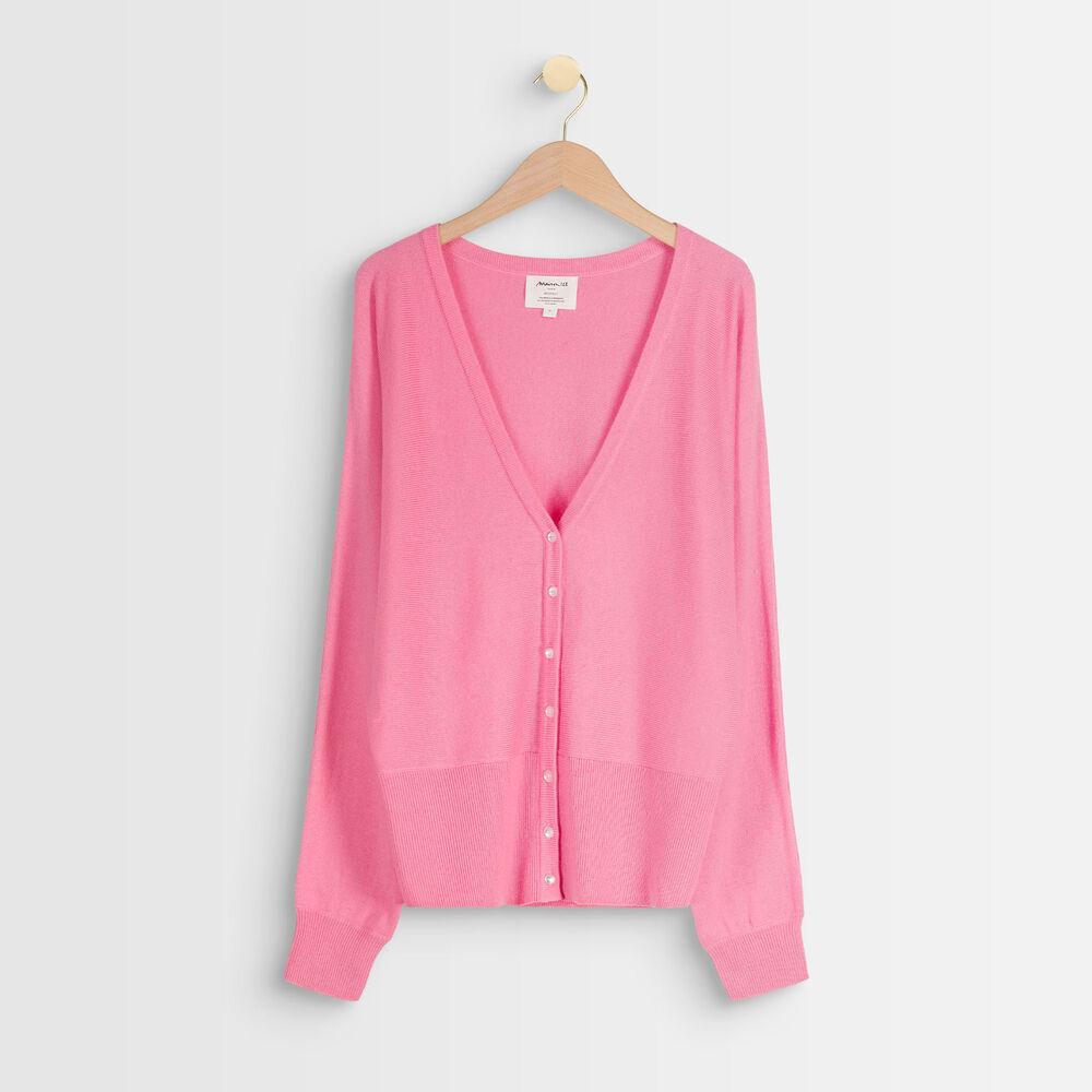 Gilet en polyamide recyclé rose aldo rose.