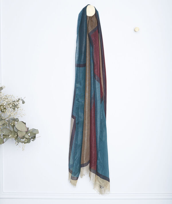Foulard imprimé graphique Gabriella | 1-2-3 Foulard imprimé graphique Gabriella PhotoZ | 1-2-3