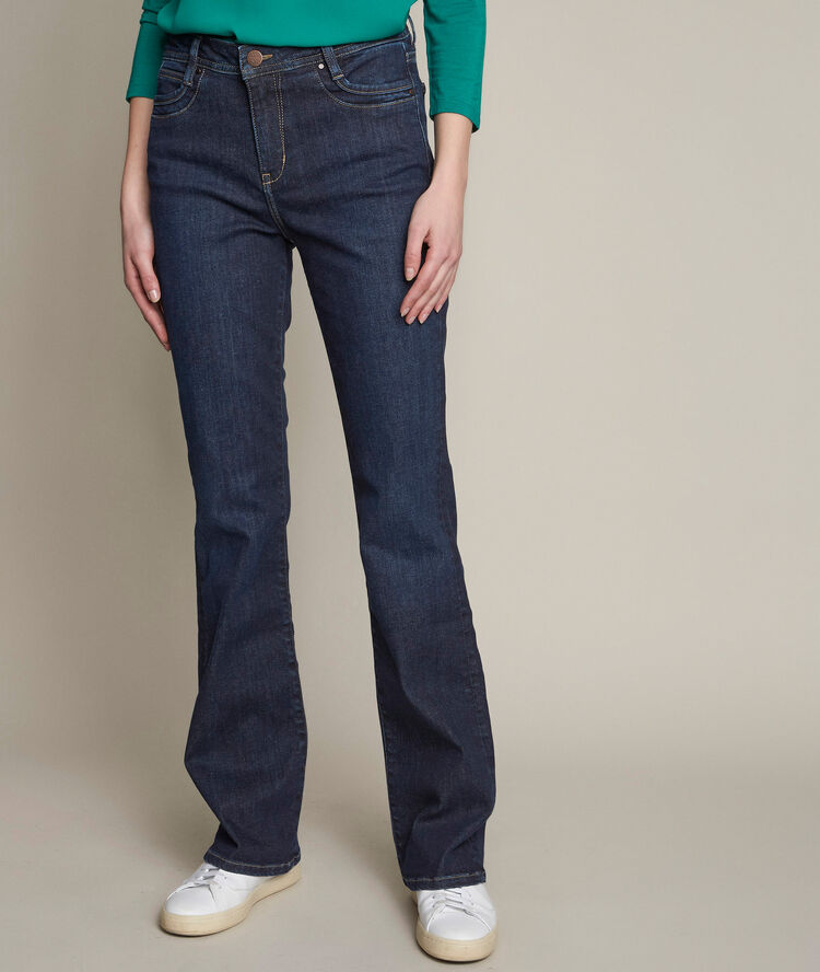 Die klassiche bootcut-raw jeans simon raw denim.