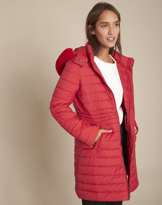 Doudoune longue rouge Leila | 1-2-3 Doudoune longue rouge Leila PhotoZ | 1-2-3