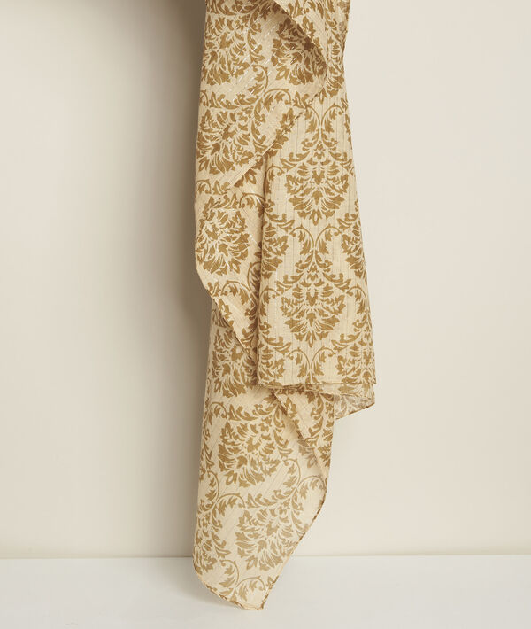 Foulard ambre imprimé Fugace | 1-2-3 Foulard ambre imprimé Fugace PhotoZ | 1-2-3