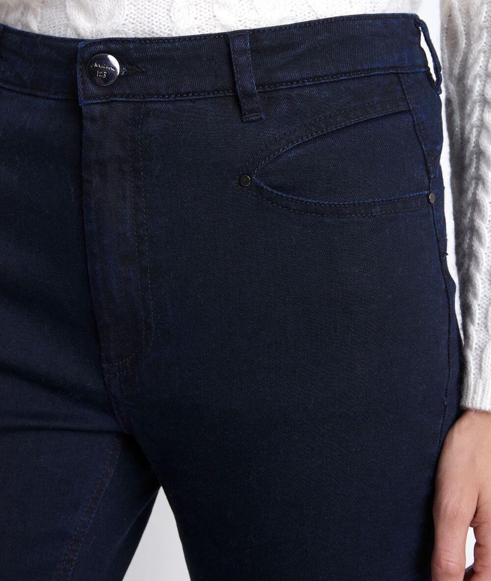 L'iconique slim blue black honore blue black.