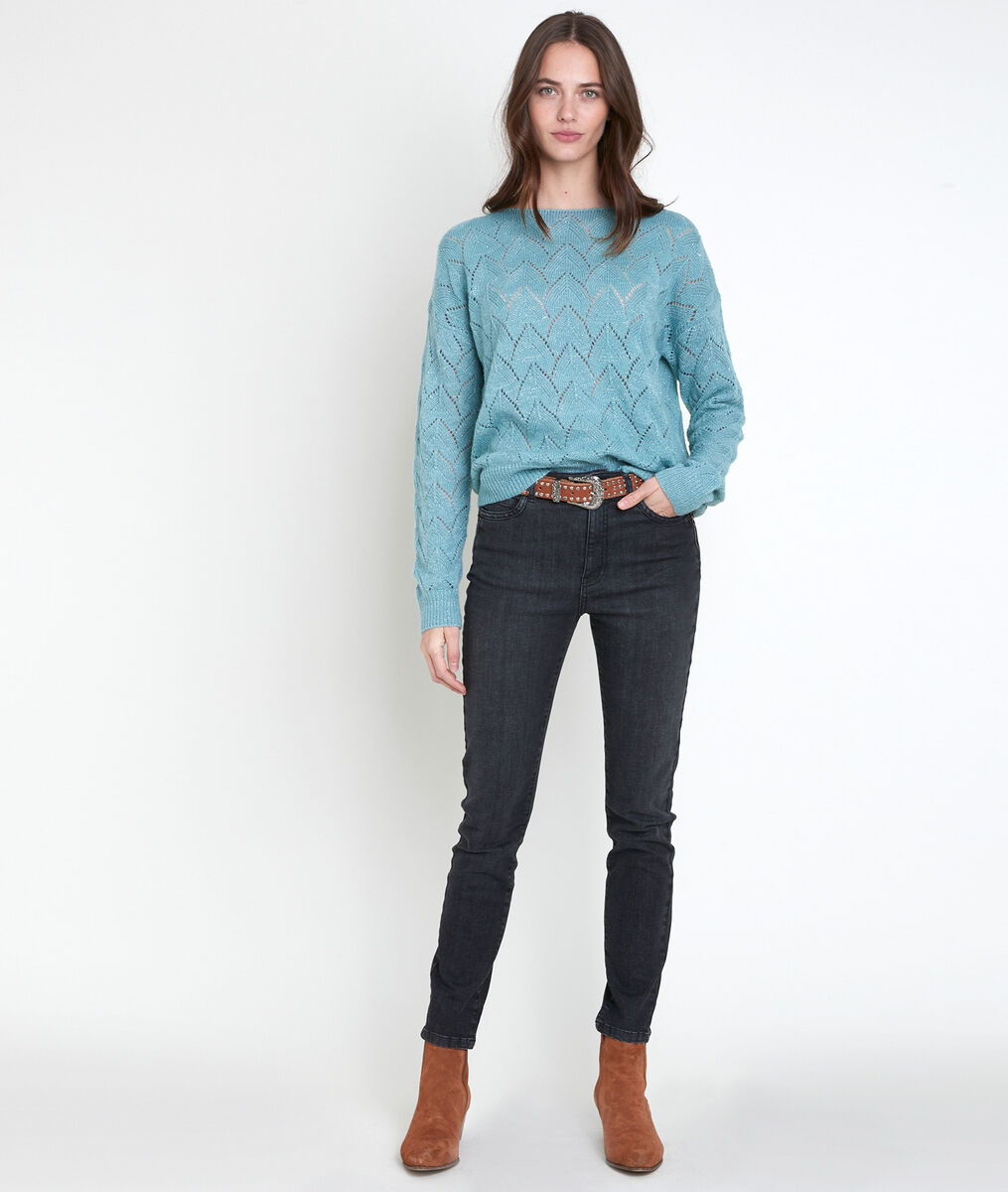 Pull jade ajouré Agathe | 1-2-3 Pull jade ajouré Agathe PhotoZ | 1-2-3