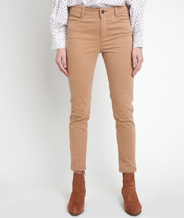 L'iconique slim satin de coton havane Sultan | 1-2-3 L'iconique slim satin de coton havane Sultan PhotoZ | 1-2-3
