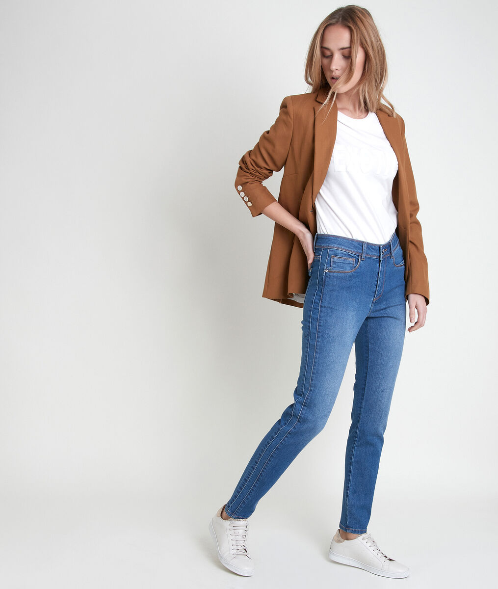 Veste en tencel tabac Tily | 1-2-3 Veste en tencel tabac Tily PhotoZ | 1-2-3