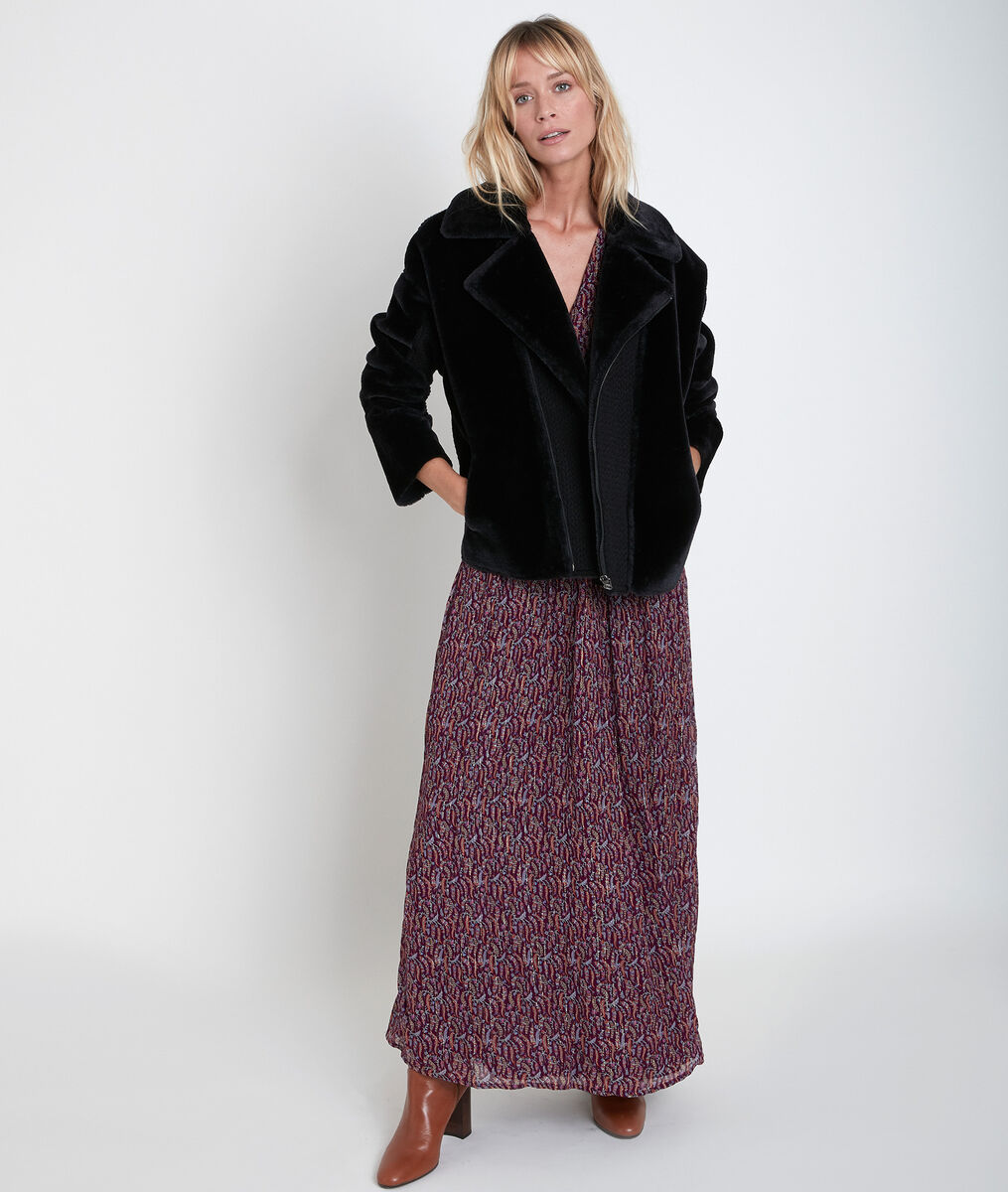 Manteau en fausse fourrure Imiaki | 1-2-3 Manteau en fausse fourrure Imiaki PhotoZ | 1-2-3