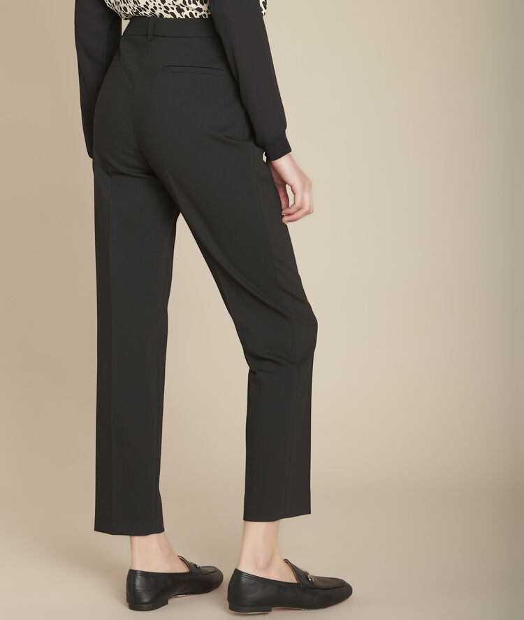 Pantalon droit noir elypse noir.