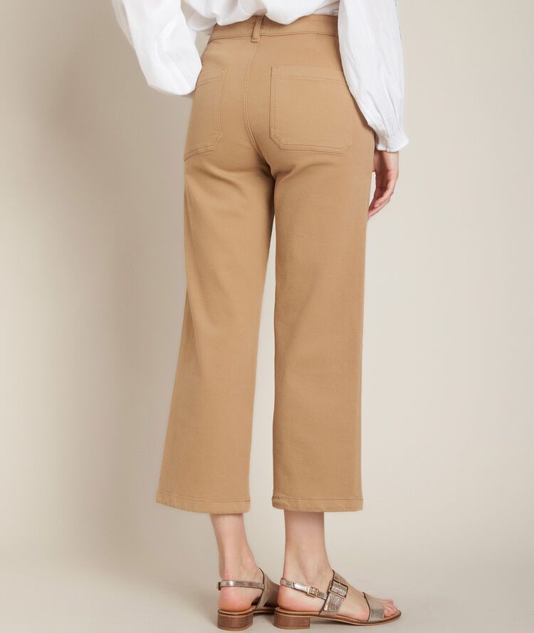 Jean wide leg havane anita tabac.