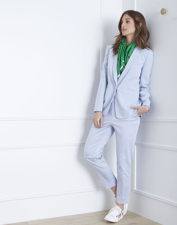 Pantalon bleu ciel cigarette Rubis | 1-2-3 Pantalon bleu ciel cigarette Rubis PhotoZ | 1-2-3