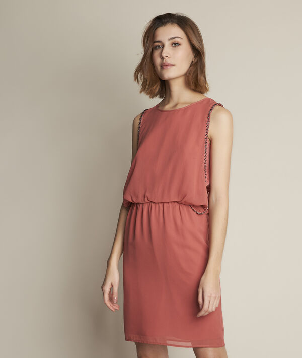 Robe en soie rose Ode | 1-2-3 Robe en soie rose Ode PhotoZ | 1-2-3