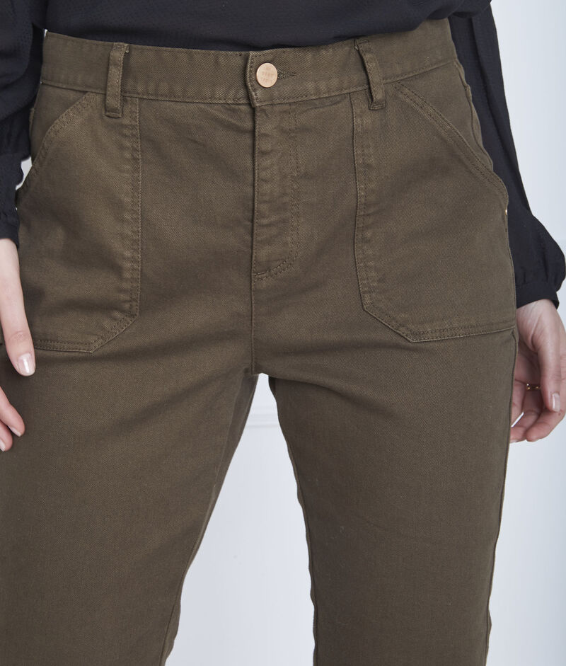 Jean kaki boyfriend 7/8e coconut kaki.