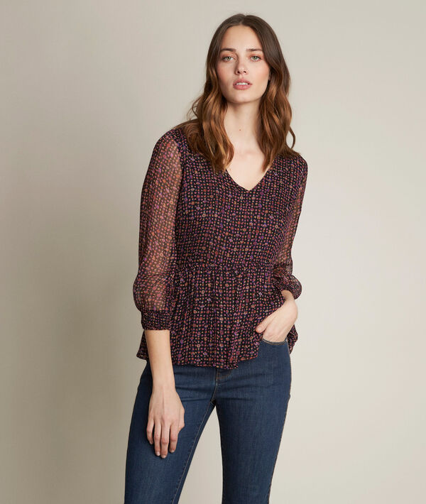 Blouse imprimée Esmée | 1-2-3 Blouse imprimée Esmée PhotoZ | 1-2-3