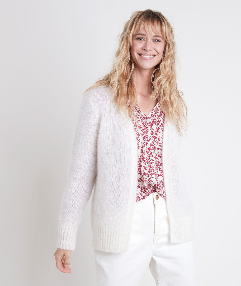 Gilet en mohair mélangé Rozelle | 1-2-3 Gilet en mohair mélangé Rozelle PhotoZ | 1-2-3
