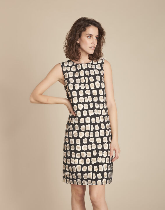 Robe en jacquard imprimé Rosa | 1-2-3 Robe en jacquard imprimé Rosa PhotoZ | 1-2-3