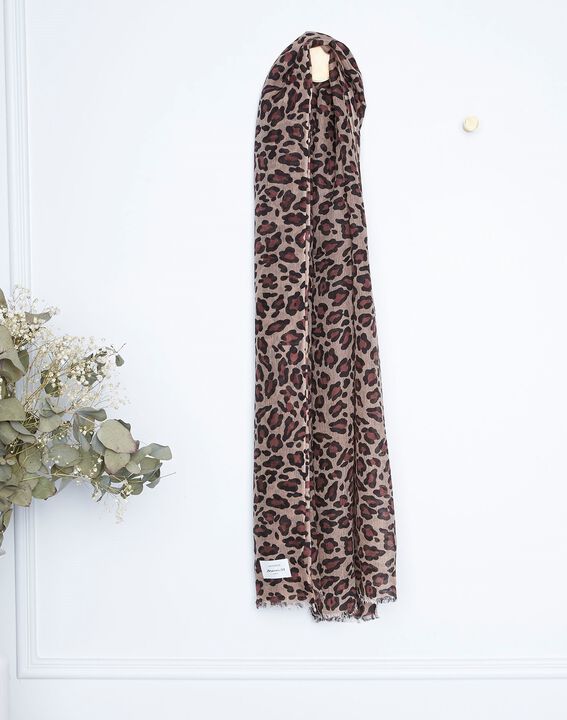Foulard imprimé peau de bête Garmia | 1-2-3 Foulard imprimé peau de bête Garmia PhotoZ | 1-2-3