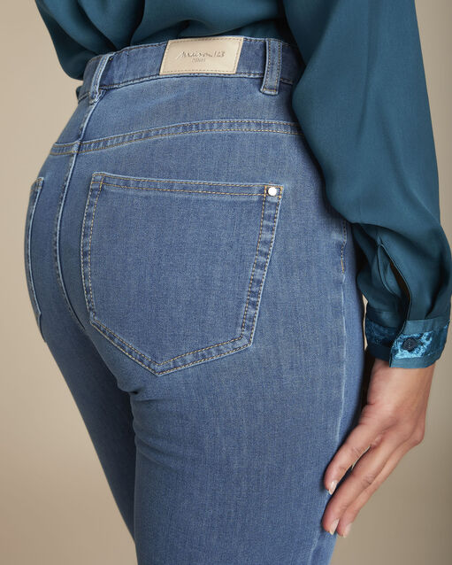 L'audacieux skinny jean stone sibel glacier.