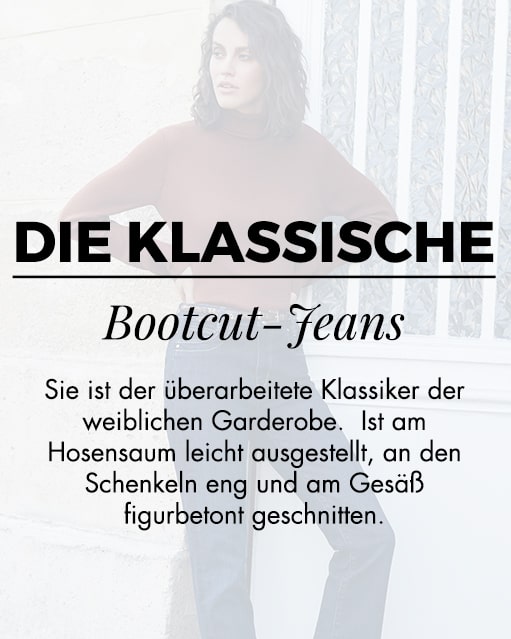 Die klassieke bootcut
