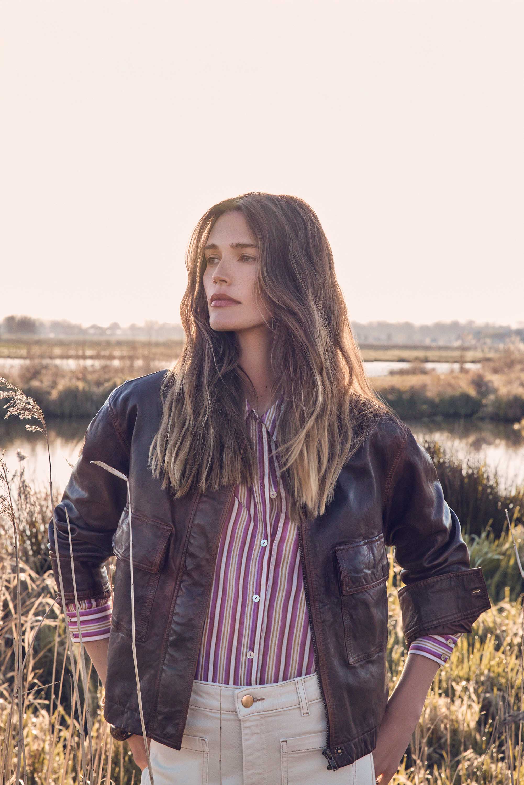 Veste COCO en cuir