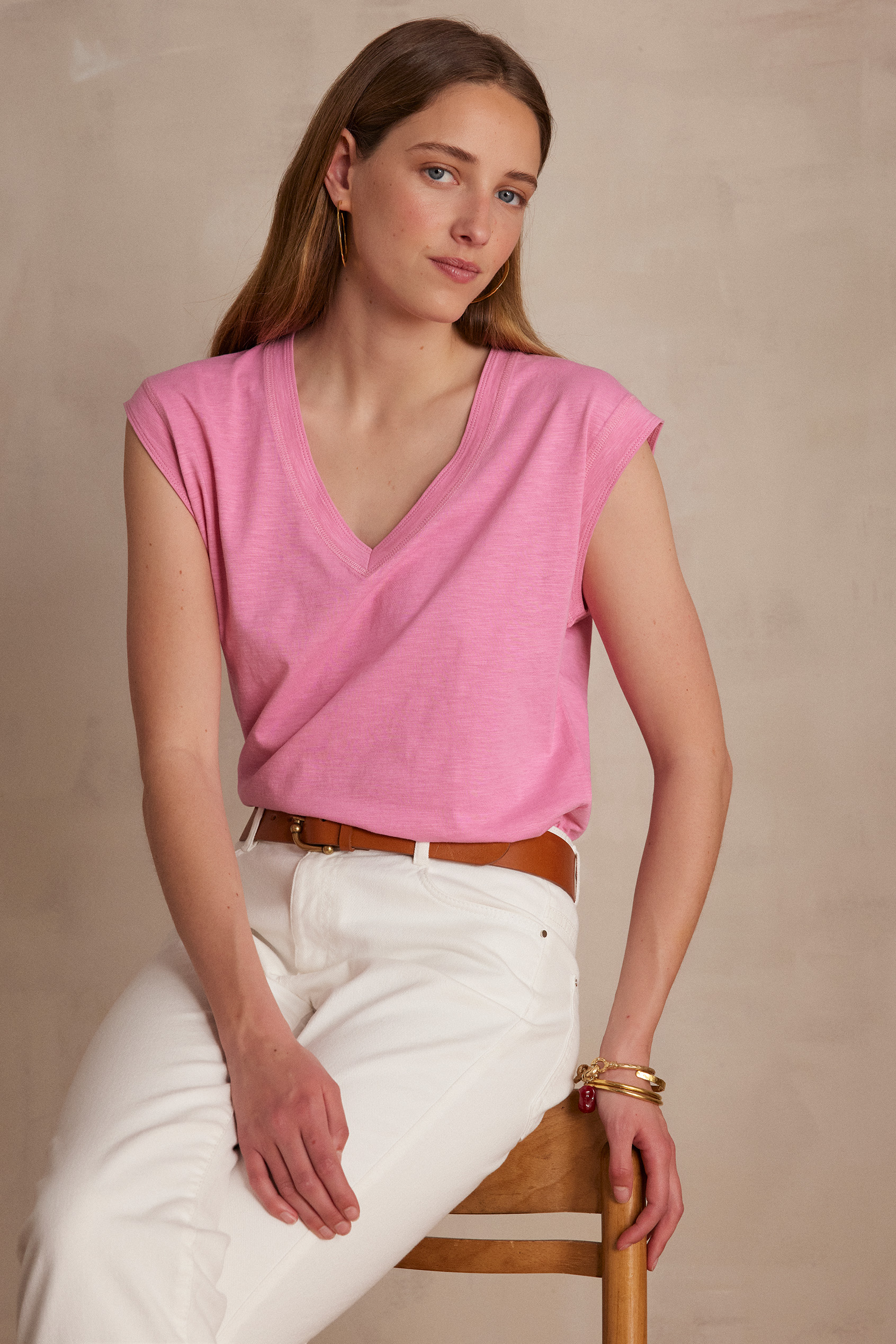 T-shirt Long Femme 100% Coton Bio – Confort Et Style Au Quotidien