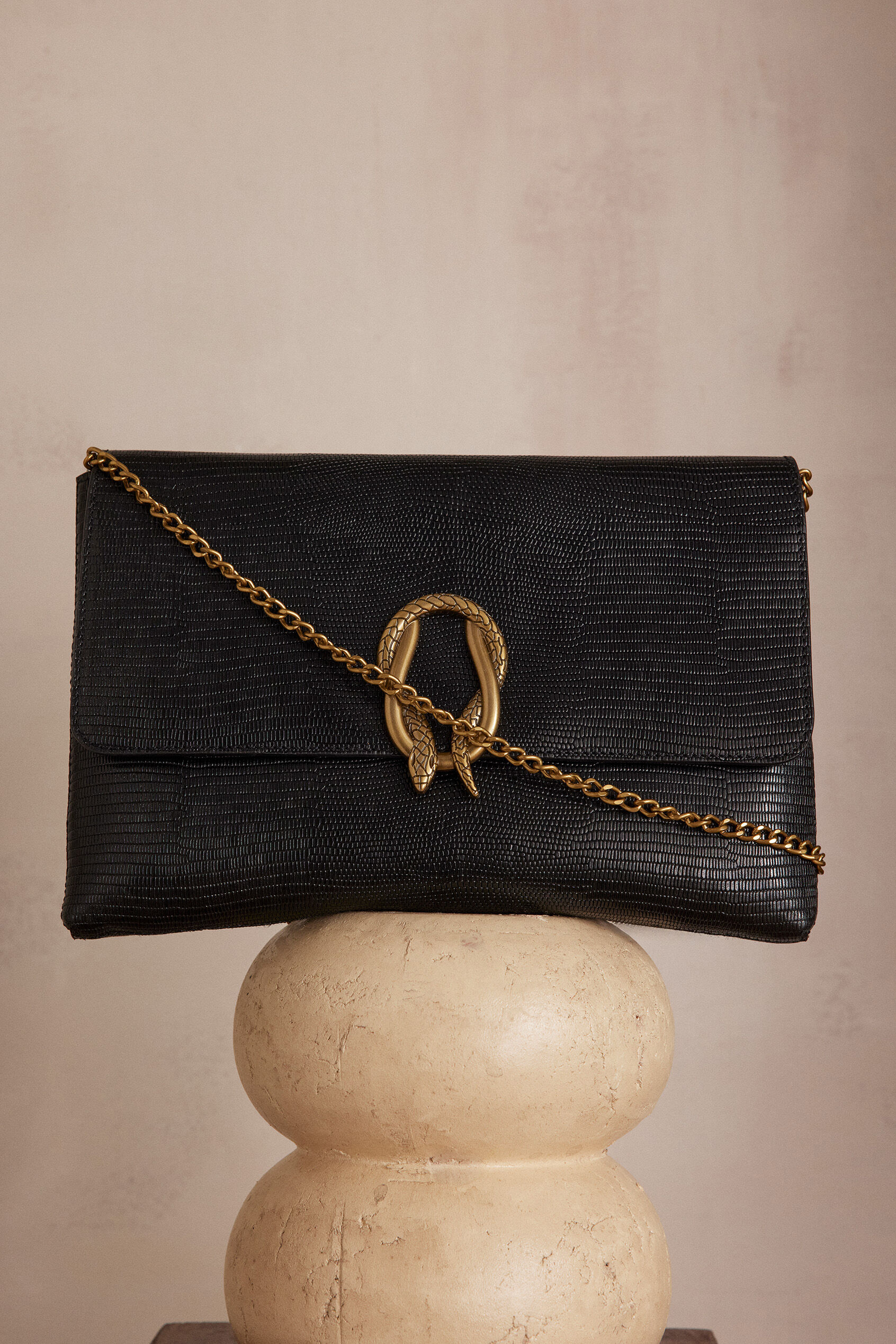 Pochette LEON en cuir