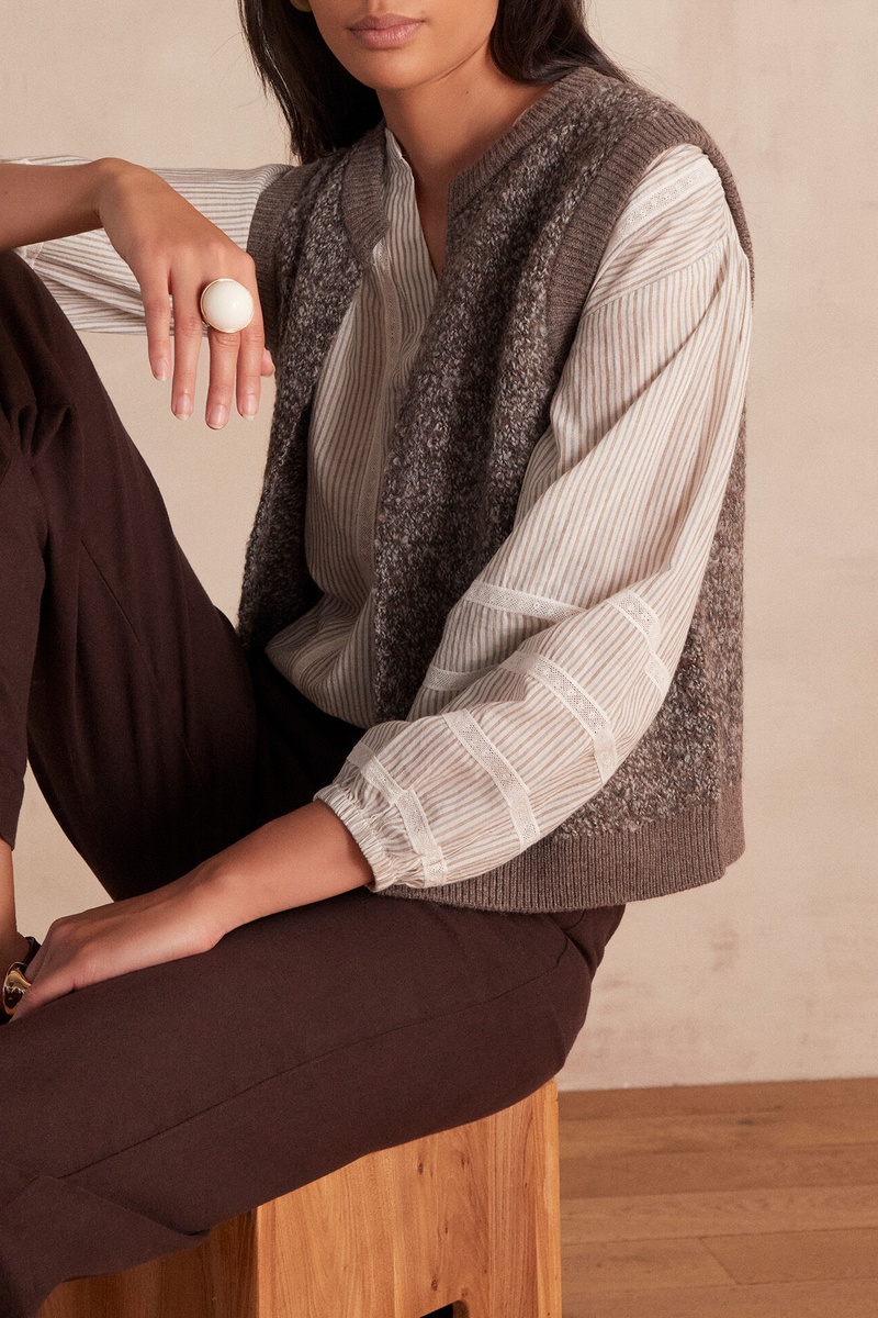 Gilet CLARENCE en laine