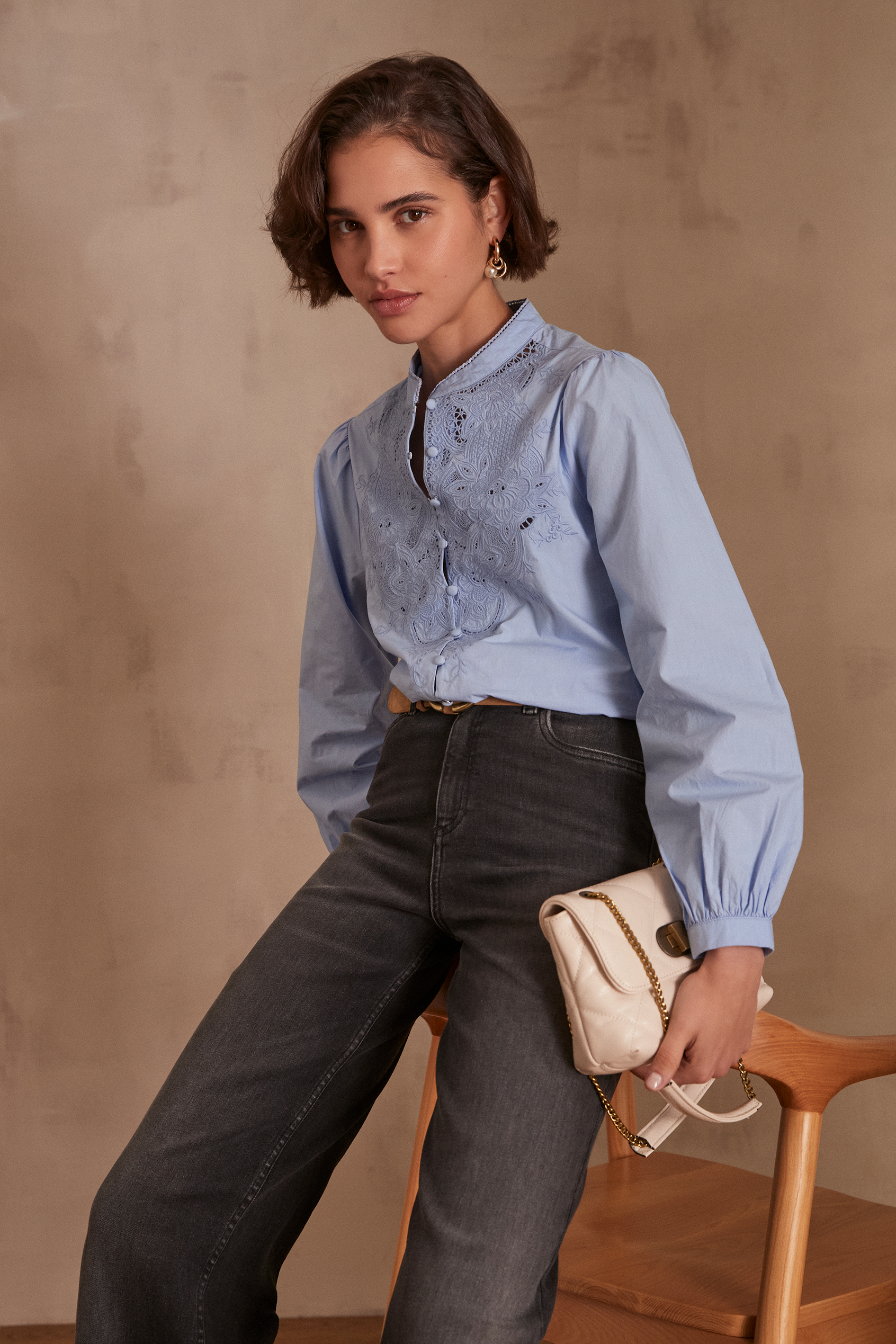 Colette Maison 123 Chemisier 123 Chemise Maison 123 Chemise Col