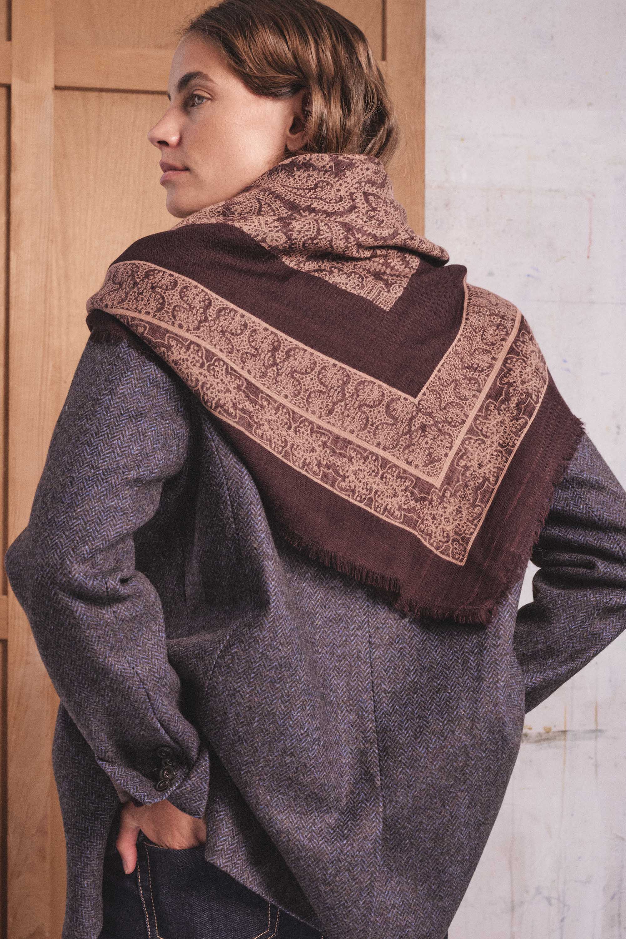 Foulard 100% Laine de chez Biily Belt Foulard 100% Laine de chez Biily Belt