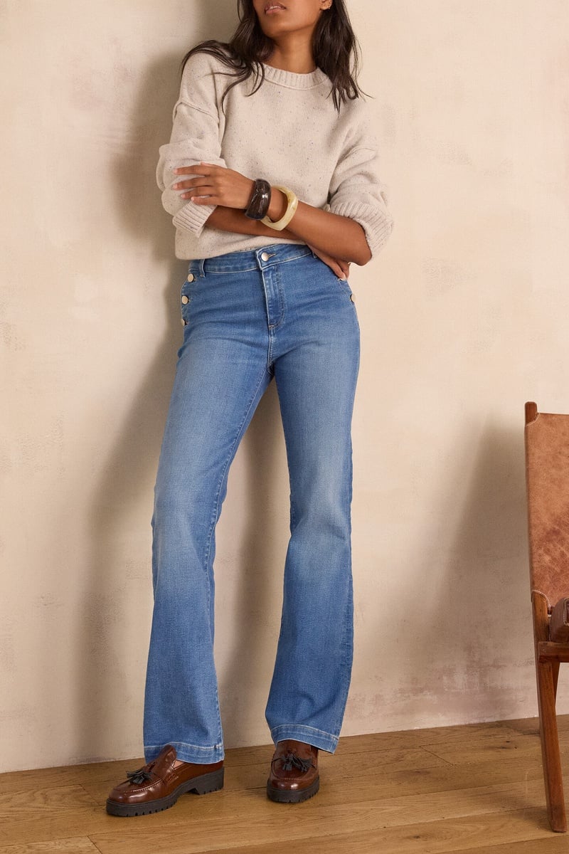 Jean NINON flare en coton
