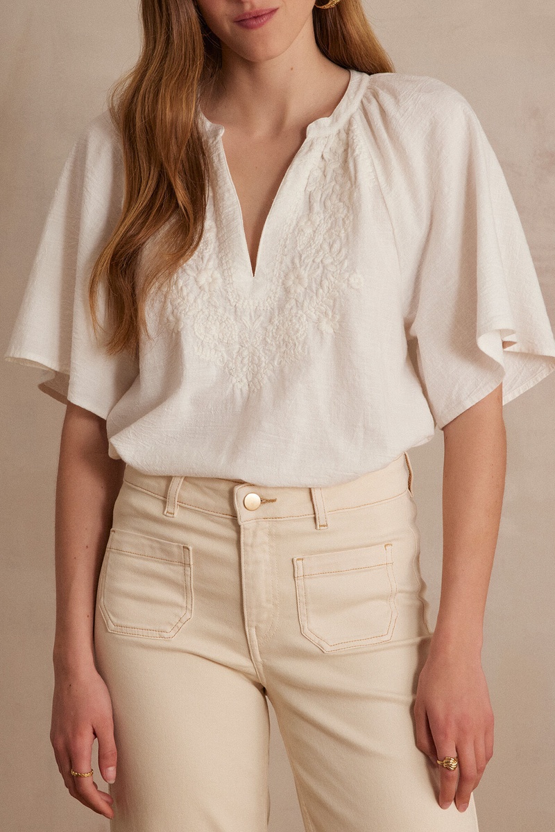 Blouse POKER en coton